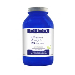 PURO L-Theanine Omega D3 - 180 Caps