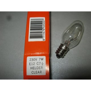 Buislamp 7 Watt E12 Helder