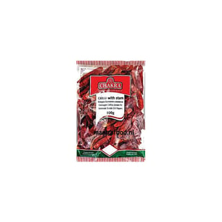 Chakra/Annam Whole Dry Red Chilli 100 Gram (with Stem)