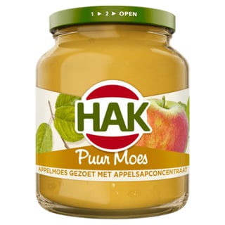 Hak Appelmoes Puur Moes