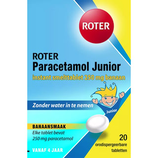 Roter Paracetamol Junior 250mg Smelttablette