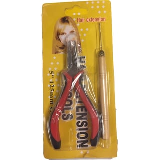 Plier and Needle Stick Hair Extensin System