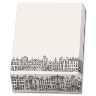 Bekking Memo Blocnote Illustrated - Canal Houses Amsterdam