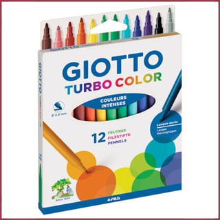 Giotto Giotto Turbo Color 12 Stuks