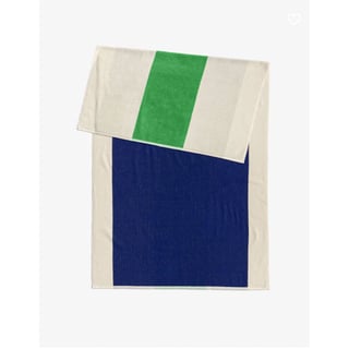 Strand Handdoek by Martens & Martens 90x180 Royal Blue-Green