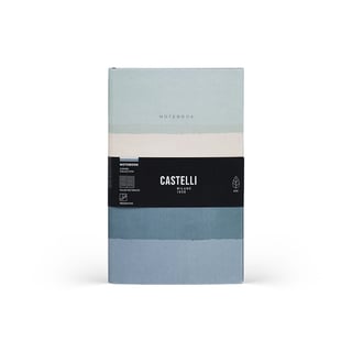 Notebook Castelli - Stripes Collection Eco - Cool