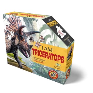 Puzzel I Am Triceratops 100 St.