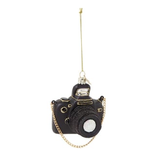 Vondels Ornament - Black Camera