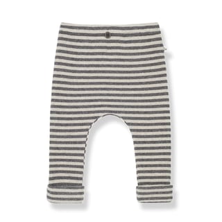 1+ In The Family Eusebi Striped Legging Oatmeal