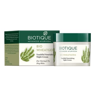 Biotique Bio Wheat Germ Youthful Nourishing Night Cream 50 Gm