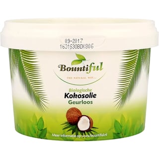 Bountiful Kokosolie Geurloos Bio 500ml 500
