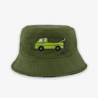 Beach & Bandits Go Pesto! Bucket Hat Reversible