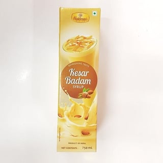 H.Kesar Badam Syrup 750Ml