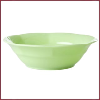 Rice Rice Melamine Soep Kom Neon Groen