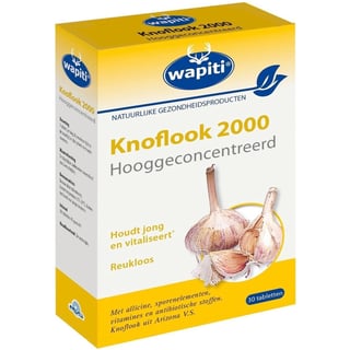 Wapiti Knoflook 2000 30 Tabletten