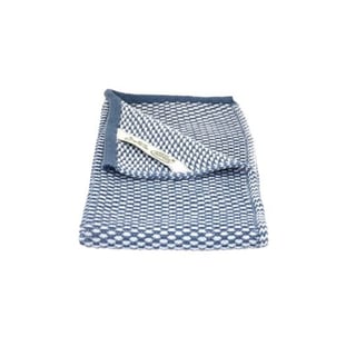 Donker Rustiek Blauw Gastendoekje