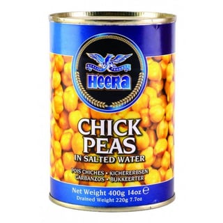 Heera Boiled Chick Peas 400 Grams
