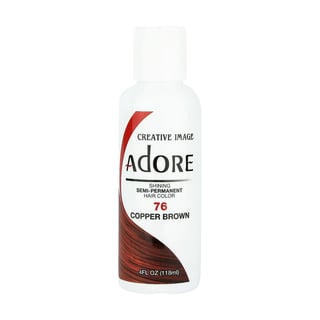 Adore Semi Permanent Hair Color 76 - Copper Brown 118ML