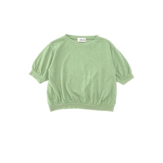 Longlivethequeen Puffed Tee Ss Leaf Green