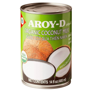 Aroy-D Biologische Kokosmelk 400ml