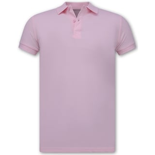 Heren Polo - Polo Heren Korte Mouw - Polo Heren - Slim Fit - A150 - Roze