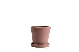 HAY Flowerpot with Saucer S Terracotta