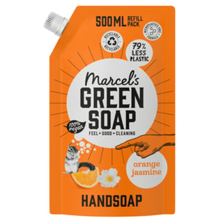 Marcel's Green Soap Handzeep Sinaasappel & Jasmijn Navul