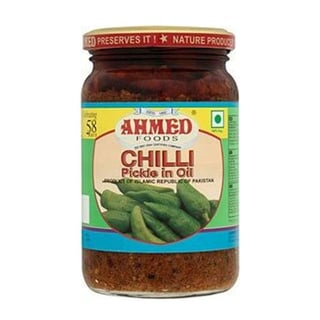 Ahmed Green Chilli Pickle 320 Grams