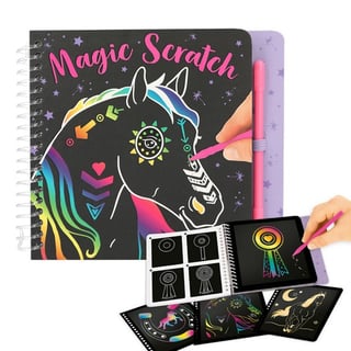 Miss Melody Mini Magic Scratch Kleurboek