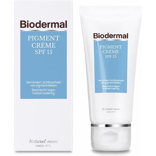 Biodermal Pigmentvlekken Crème - SPF 15 - Vermindert Pigmentvlekken - Pigmentvlekken Creme - 50 Ml