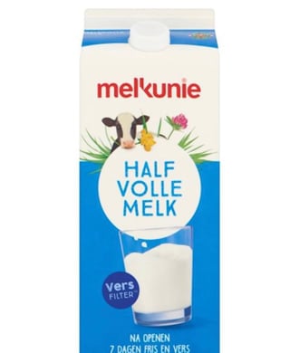 Halfvolle Melk Melkunie 1 Ltr