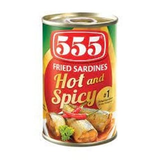 555 Sardines Fried Hot and Spicy 155g