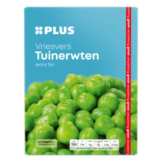 PLUS Tuinerwten Extra Fijn