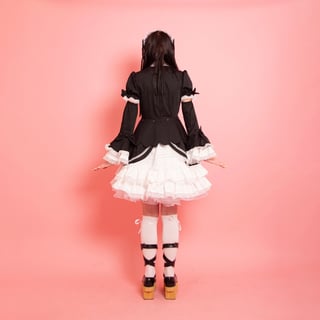 Bodyline Romantic Lolita Dress - Black / XL
