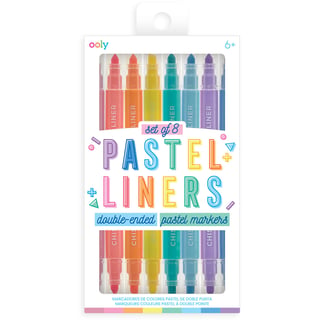 Ooly - Dubbelzijdige Stiften 'Pastel Liners'