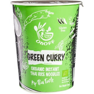 Instant Noodles Soup Green Curry