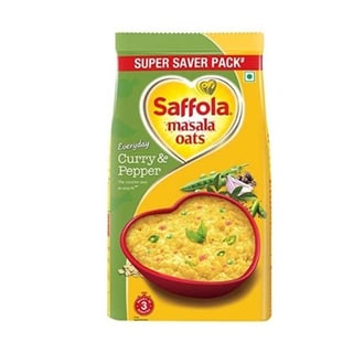 Saffola Curry & Pepper Oats 482G