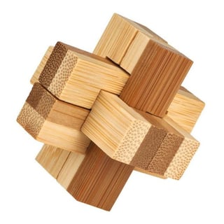 Be Clever! Smart Puzzles Bamboo - Staircase Puzzle