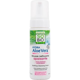 So Bio Etic Aloevera Cleansing Foam 150ml 15