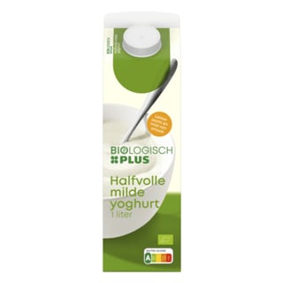 Biologisch PLUS Milde Halfvolle Yoghurt Biologisch