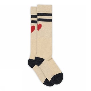 Mp Denmark Elga Kneesocks Champagne Beige 89020 753