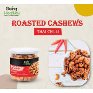 Being Healthy Roastedcashew Thai Chilli 200Gr