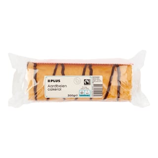 PLUS Aardbeiencakerol Fairtrade