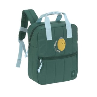 Lassig Mini Square Backpack Lemon Dark Green