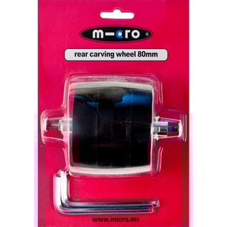 Carverwiel 80mm (AC5001)