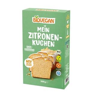 Biovegan Mijn Citroentaart Bakmix, Bio, 450g