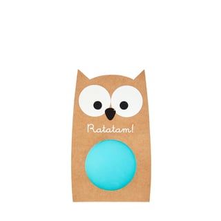Bouncy Owl Balls - Blue