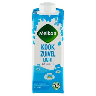 Melkan Kookroom Light 7% Vet