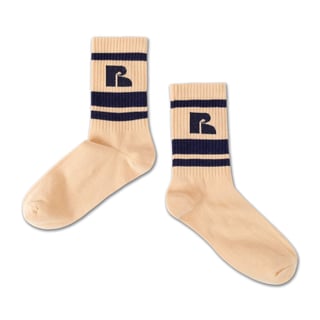 Repose Ams Sporty Socks Sand Logo