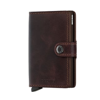 SECRID Miniwallet Vintage Chocolade